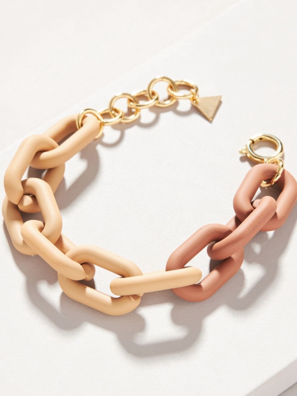 NWT Anthropologie Resin Link Bracelet